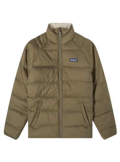 Яке Patagonia Reversible Silent Down Basin Зелено | 20670-BSNG