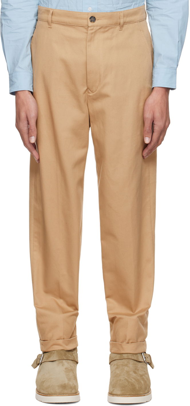 Панталони KENZO Paris Trousers Бежово | FC65PA2059RL, 0