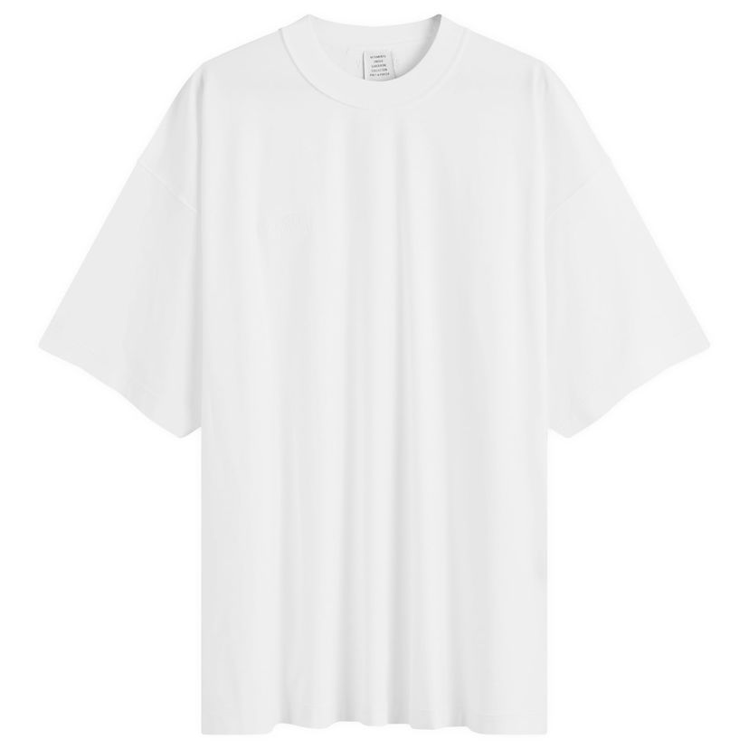 Тениска VETEMENTS Inside Out Label T-Shirt Бяло | UA65TR107W