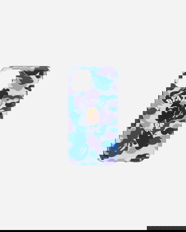 Джаджа BAPE A Bathing Ape ABC Camo College iPhone 11 Case Синьо | 1F70182239 001, 2