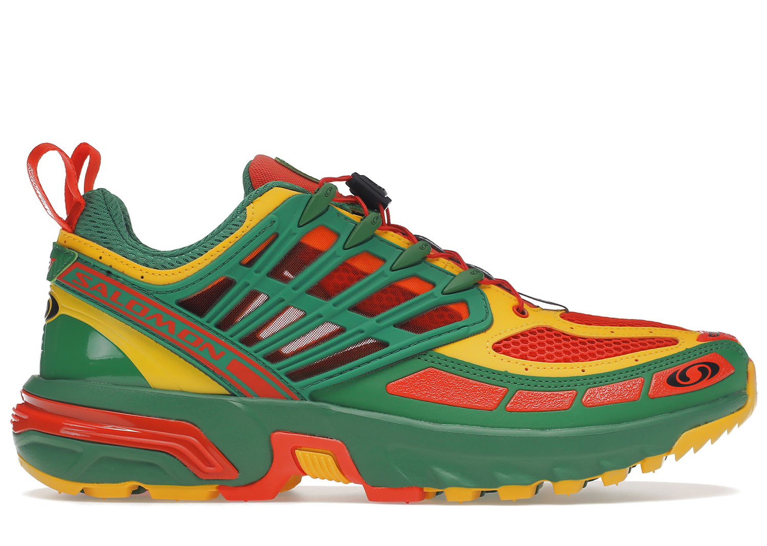 Кецове и обувки Salomon ACS PRO Advanced Kar L'Art de L'Automobile Lemon Cherry Tomato Зелено | L41717300, 0