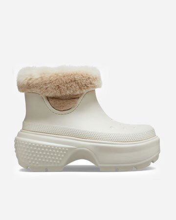 Кецове и обувки Crocs Stomp Lined Boot "Grey" Сиво | 208718-160, 0