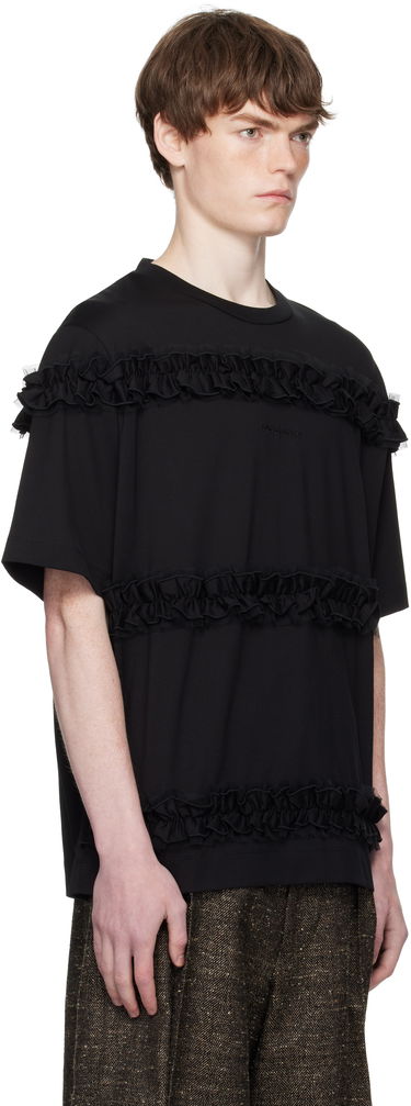 Тениска Simone Rocha Simone Rocha Ruffle Frill T-Shirt Зелено | 5362 0553, 4