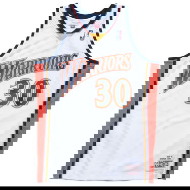 Фланелка Mitchell & Ness Golden State Warriors Stephen Curry Swingman Jersey Бяло | SMJYGS18169-GSWWHIT09SCU, 0