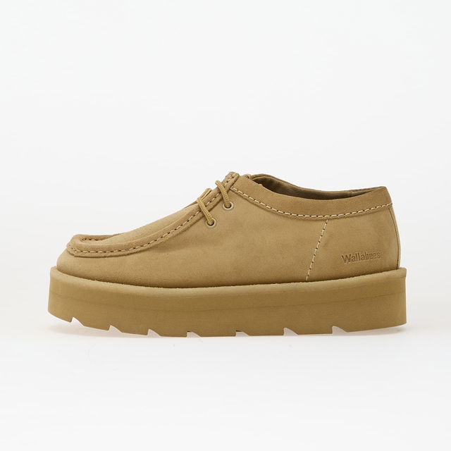 Originals Meare Wallabees Suede Platform Moccasin