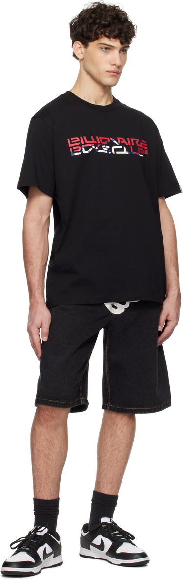 Тениска BILLIONAIRE BOYS CLUB Boys Club Mountain Logo Graphic T-shirt Черно | B24463, 3