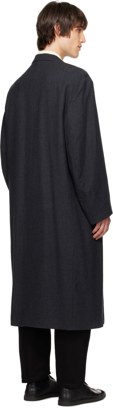 Палта LEMAIRE Lemaire Maxi Double Breasted Coat Сиво | CO1074 LF1302, 2
