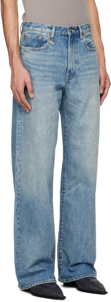 Дънки R13 R13 D'Arcy Loose Jeans Синьо | R13MD038-D149E, 1