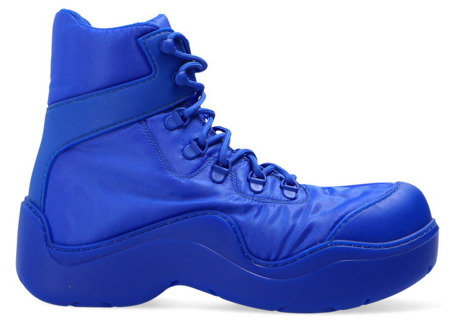 Кецове и обувки Bottega Veneta Puddle Bomber Ankle Boot Синьо | 667218VBSD74209, 0