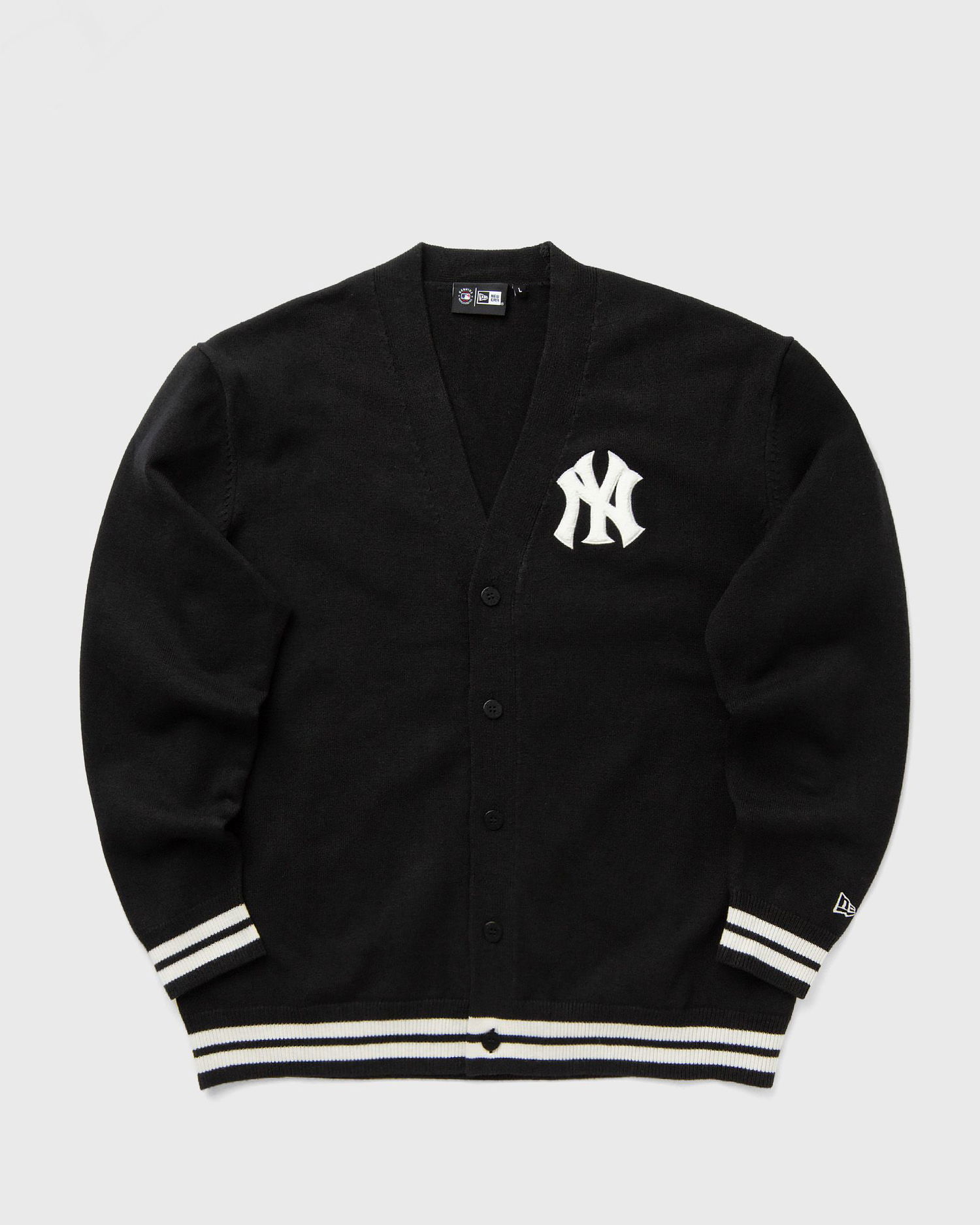 Пуловер New Era New York Yankees Knit Cardigan Черно | 60684475, 0
