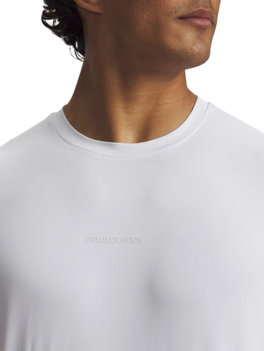 Тениска Under Armour Project Rock Iso Chill T-Shirt Бяло | 6007149-100, 2
