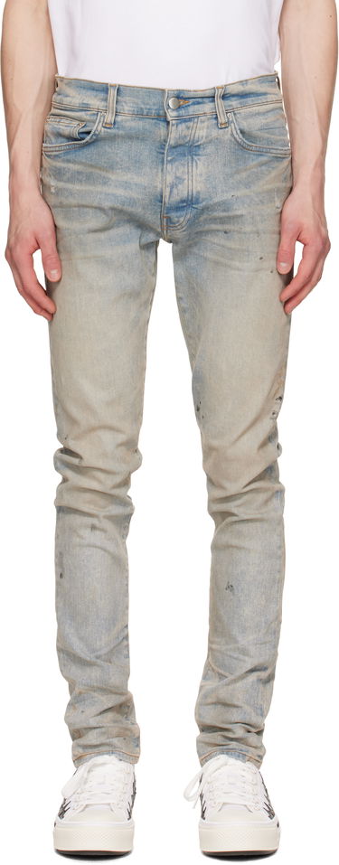 Дънки AMIRI AMIRI Stack Jeans Синьо | AMDNSY1159, 0