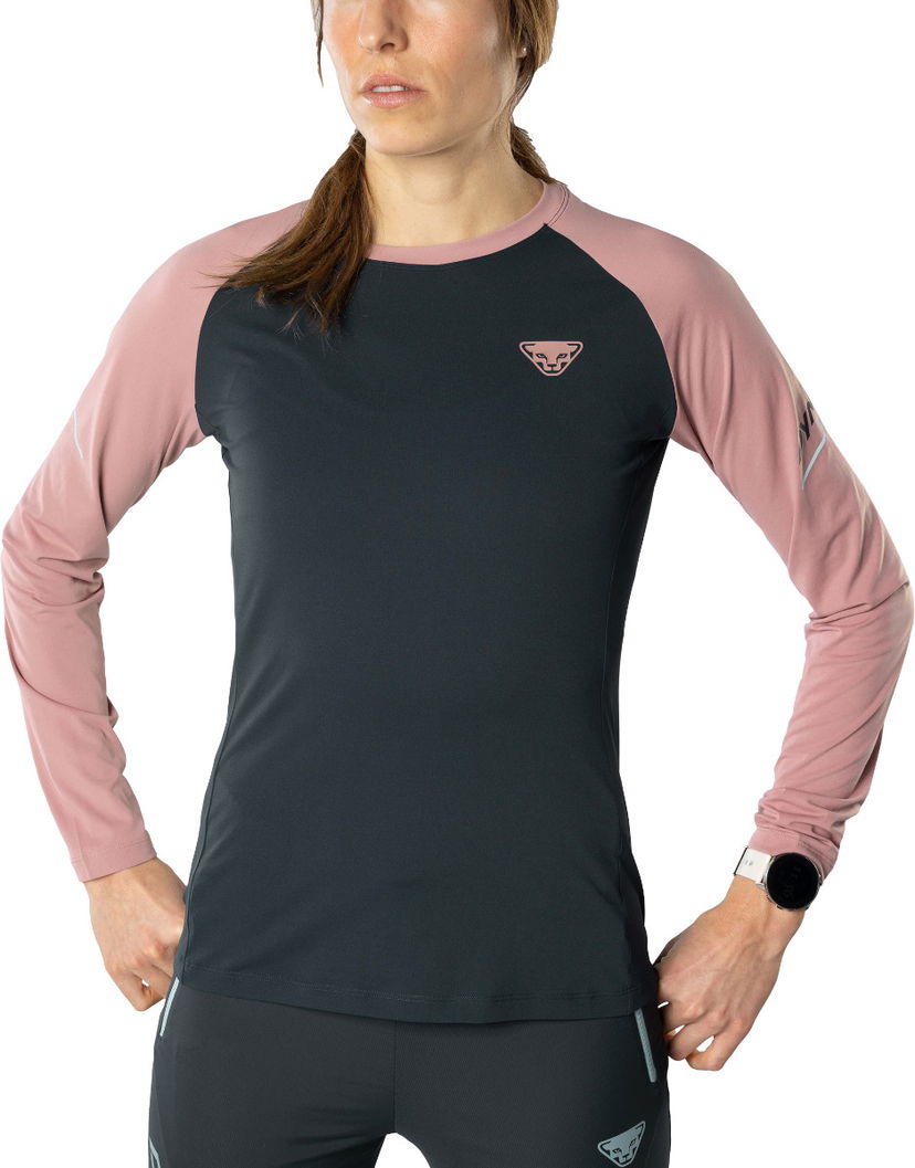 Тениска Dynafit Long Sleeve T-Shirt Women's Розово | 08-0000071157-3012