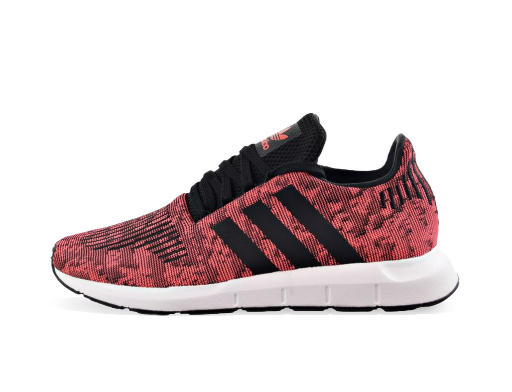 Кецове и обувки adidas Originals Swift Run Solar Red Black White Червено | EE4441