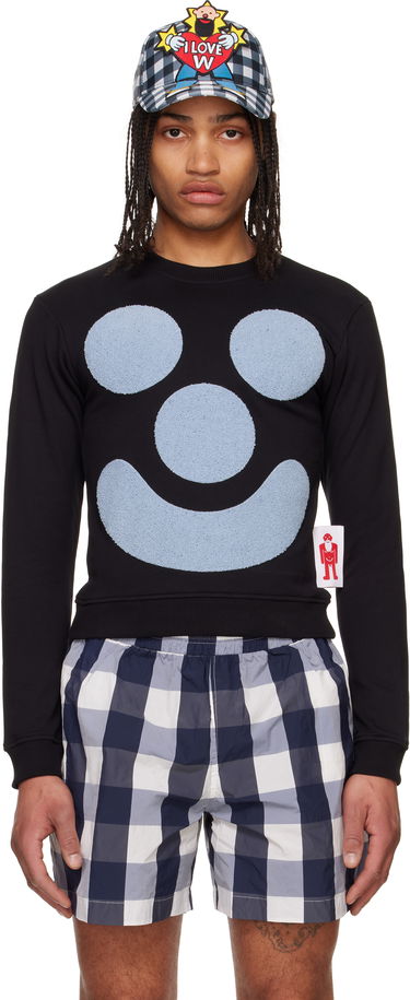Суитчър Walter Van Beirendonck Walter Van Beirendonck Smile Sweatshirt Черно | 8008, 0