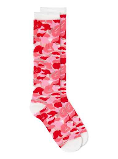 ABC Camo Clear Socks Pink