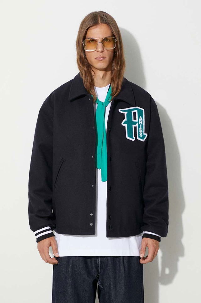 Transitional Wool Varsity Jacket