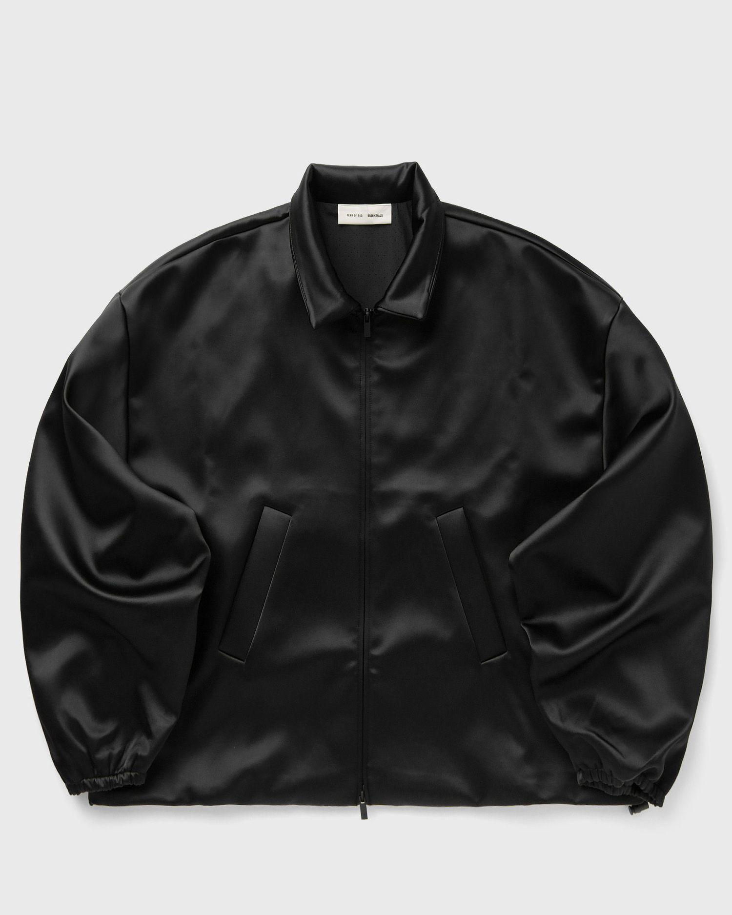 Яке бомбър Fear of God Satin Zip-Up Bomber Jacket Черно | 202SP258070F-861, 1