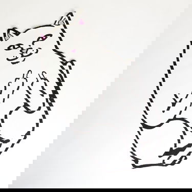 Домашен декор RIPNDIP RIPNDIP Lord Nermal 4 ft Rug Бяло | RNDNERMRUG4FT, 0