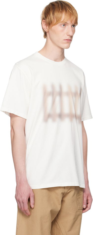 Тениска JW Anderson JW Anderson Fence Print T-Shirt Бяло | JT0292-PG1800, 1