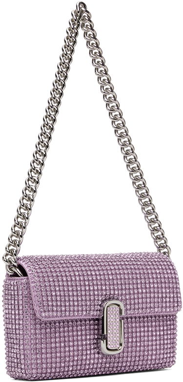 Чанта през рамо Marc Jacobs Marc Jacobs 'The Rhinestone J Marc Mini' Shoulder Bag Черно | H912M06RE22, 4