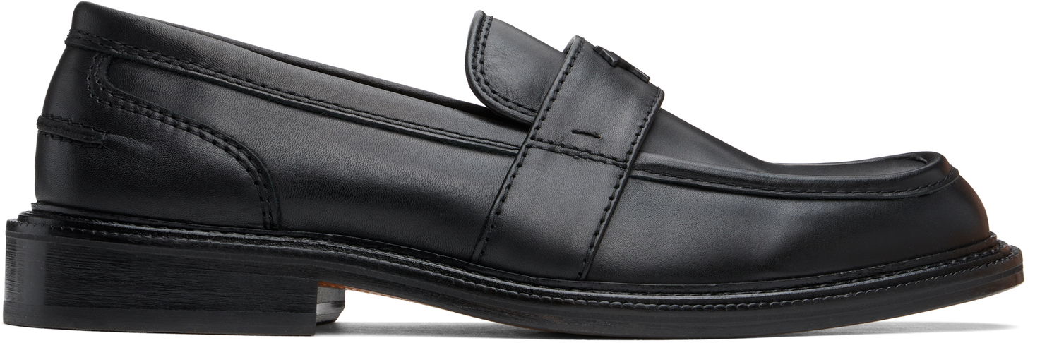 Облекло MAISON KITSUNÉ Maison Kitsuné Leather Loafers Черно | NM04301LR0005, 0
