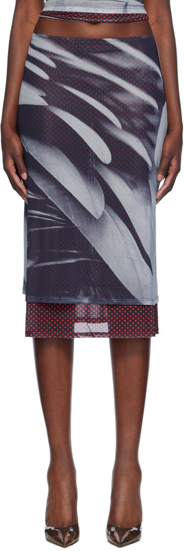 Пола Miaou Miaou Maria Midi Skirt Многоцветен | 4064PM2FTR, 0