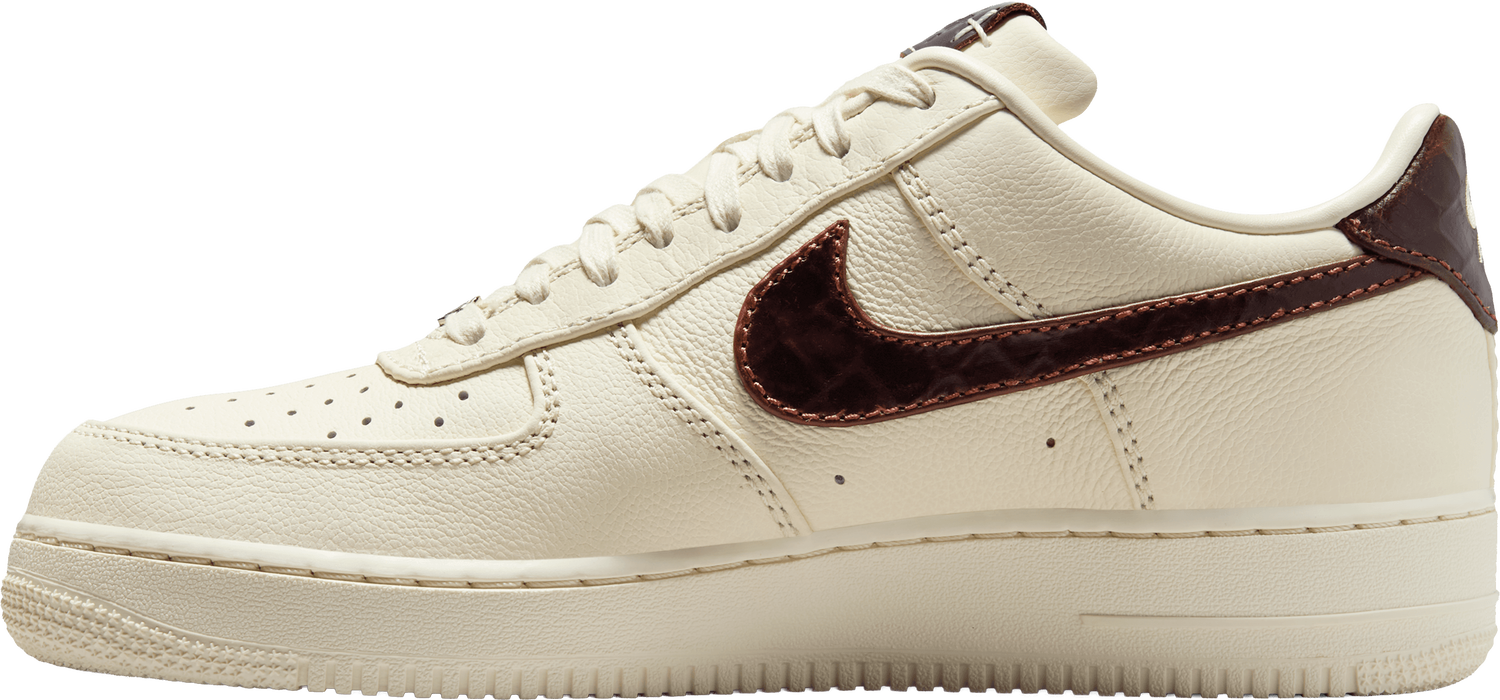 Кецове и обувки Nike Air Force 1 '07 'Soft Pearl Brown Croc' Бежово | IH7332-001, 1