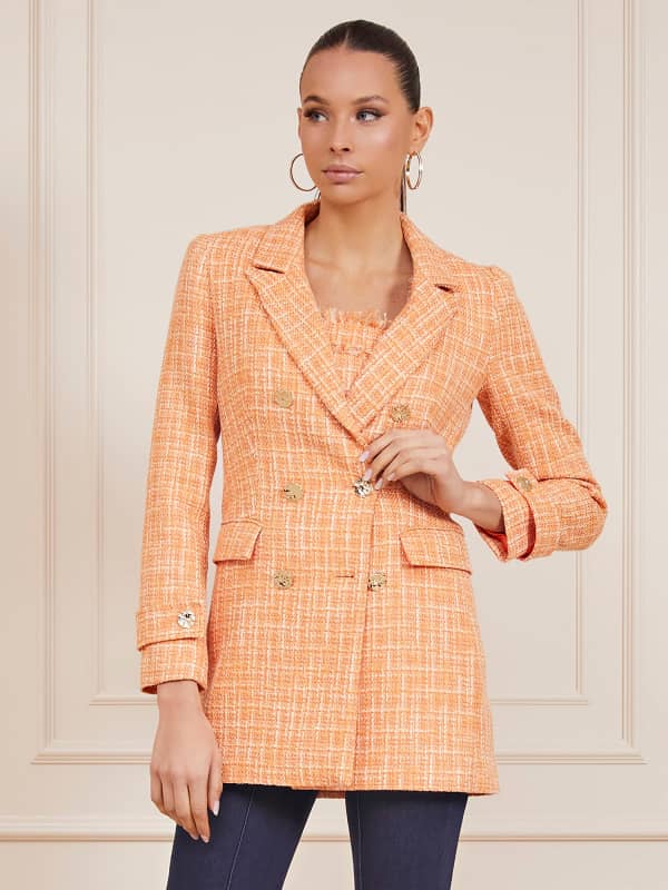 Палта GUESS Marciano  Tweed Blazer Оранжево
 | 3YGN059904Z, 0