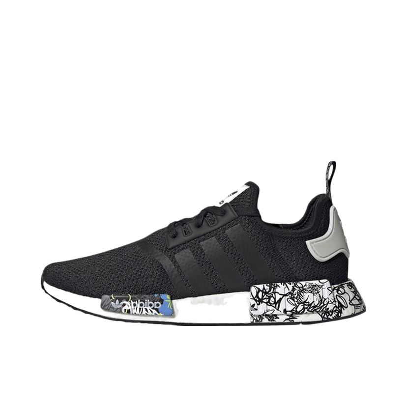 Кецове и обувки adidas Originals NMD R1 Black Graffiti Черно | EH0779