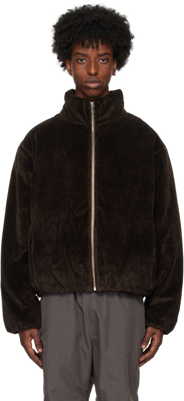 Corduroy Puffer Jacket