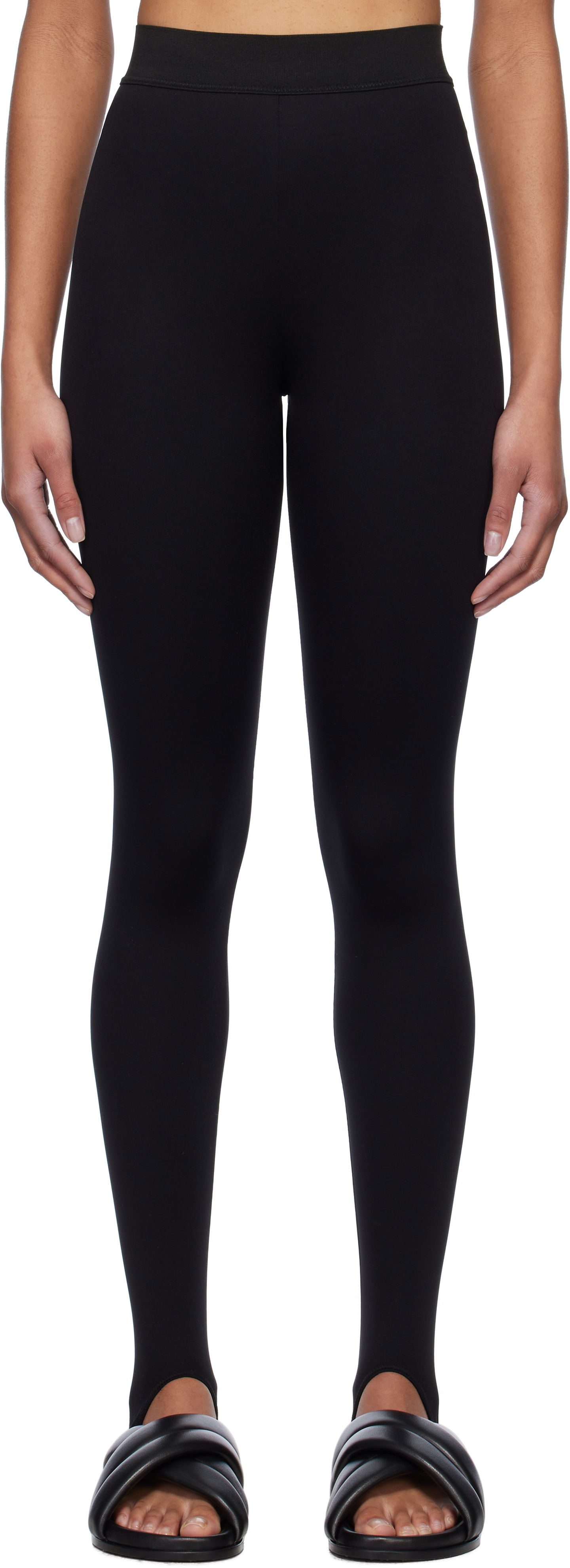 Клинове WARDROBE.NYC Rosie Huntington-Whiteley Edition RHW Active Stirrup Leggings Черно | W2213R19JE, 0