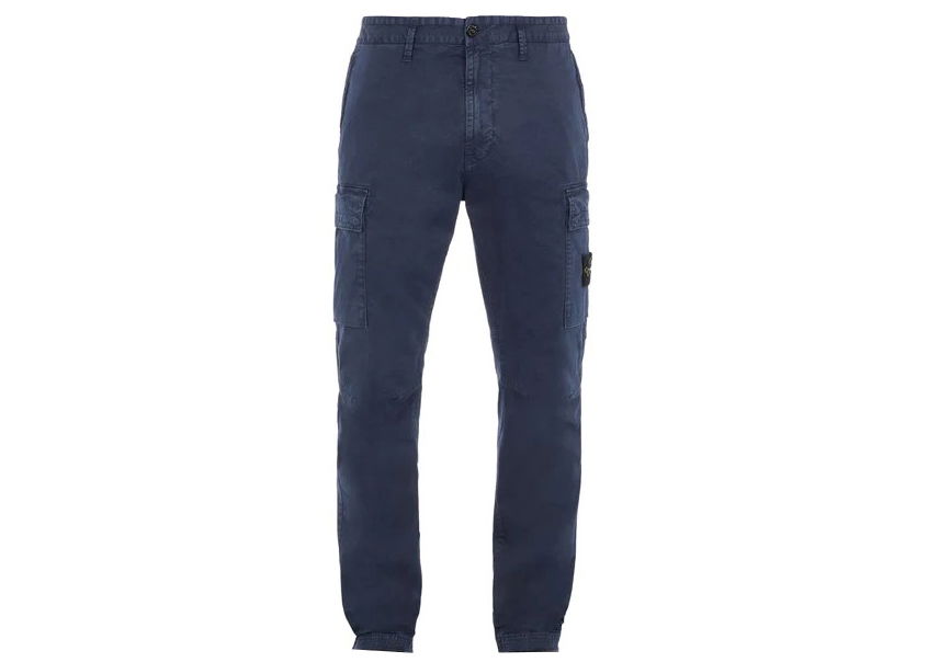 Панталони Stone Island Pantalone Regular Tapered Pants Тъмно синьо | 101530404 A0120, 0