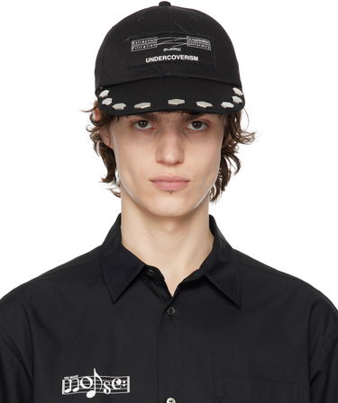 Шапка с козирка UNDERCOVER UNDERCOVER Stud Baseball Cap Черно | UP1E4H01, 0