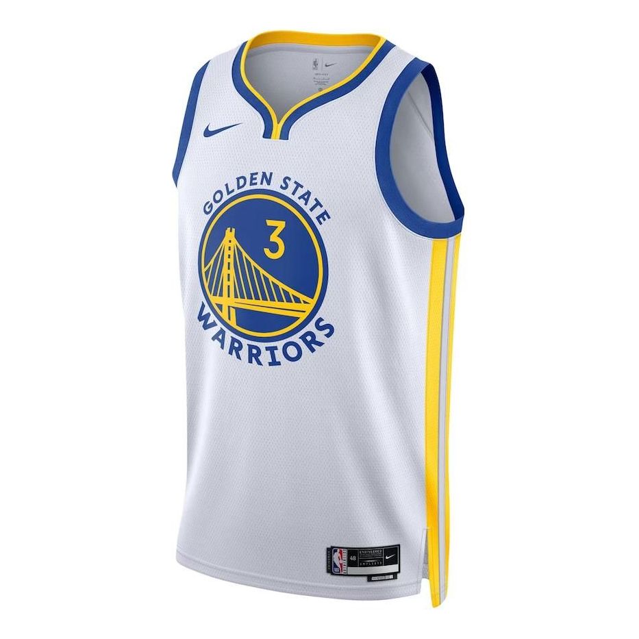 Фланелка Jordan NBA Golden State Warriors Jordan Poole Jersey Бяло | DN2077-103, 0
