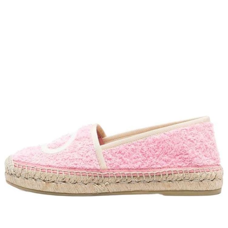 Кецове и обувки Gucci Gucci Terry Cloth 'Interlocking G' Espadrilles Розово | 695070-UYR10-5860, 0
