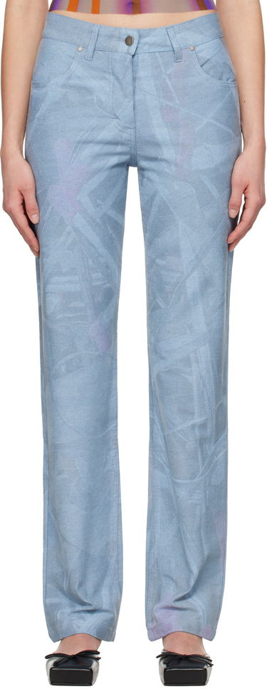Дънки Serapis Scrap Yard Fitted Jeans Синьо | SS25_DE_3F, 0
