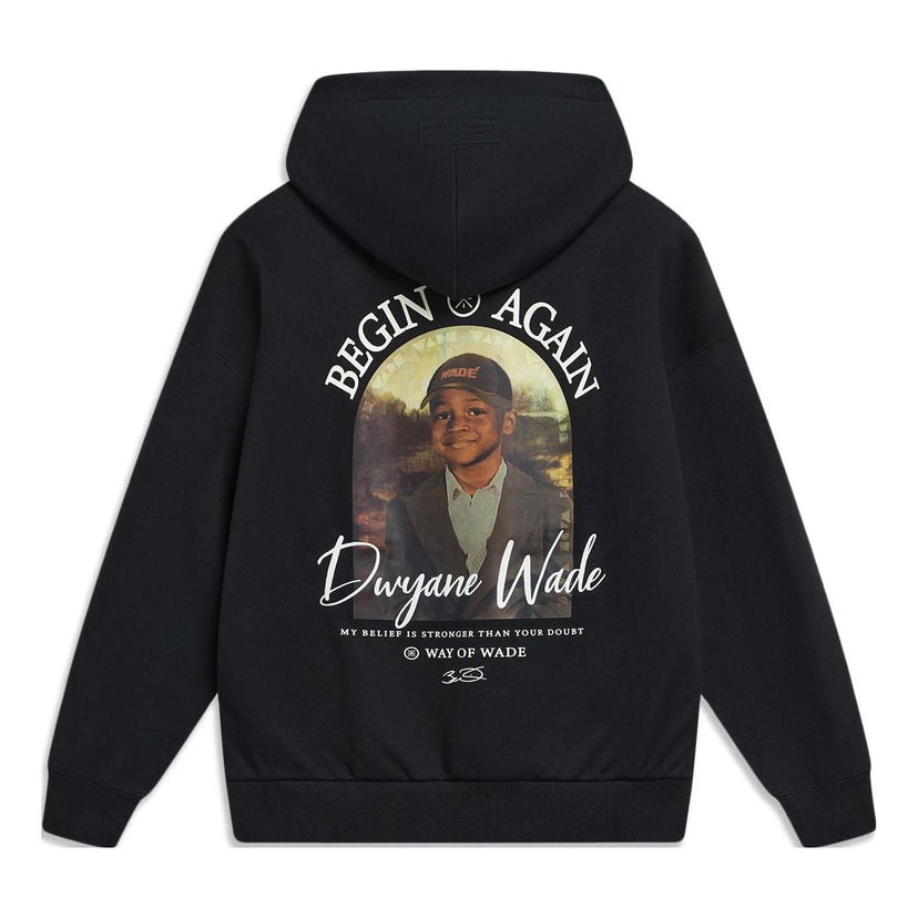 Суитчър Li-Ning Way Of Wade Photo Graphic Hoodie Черно | AWDT943-1