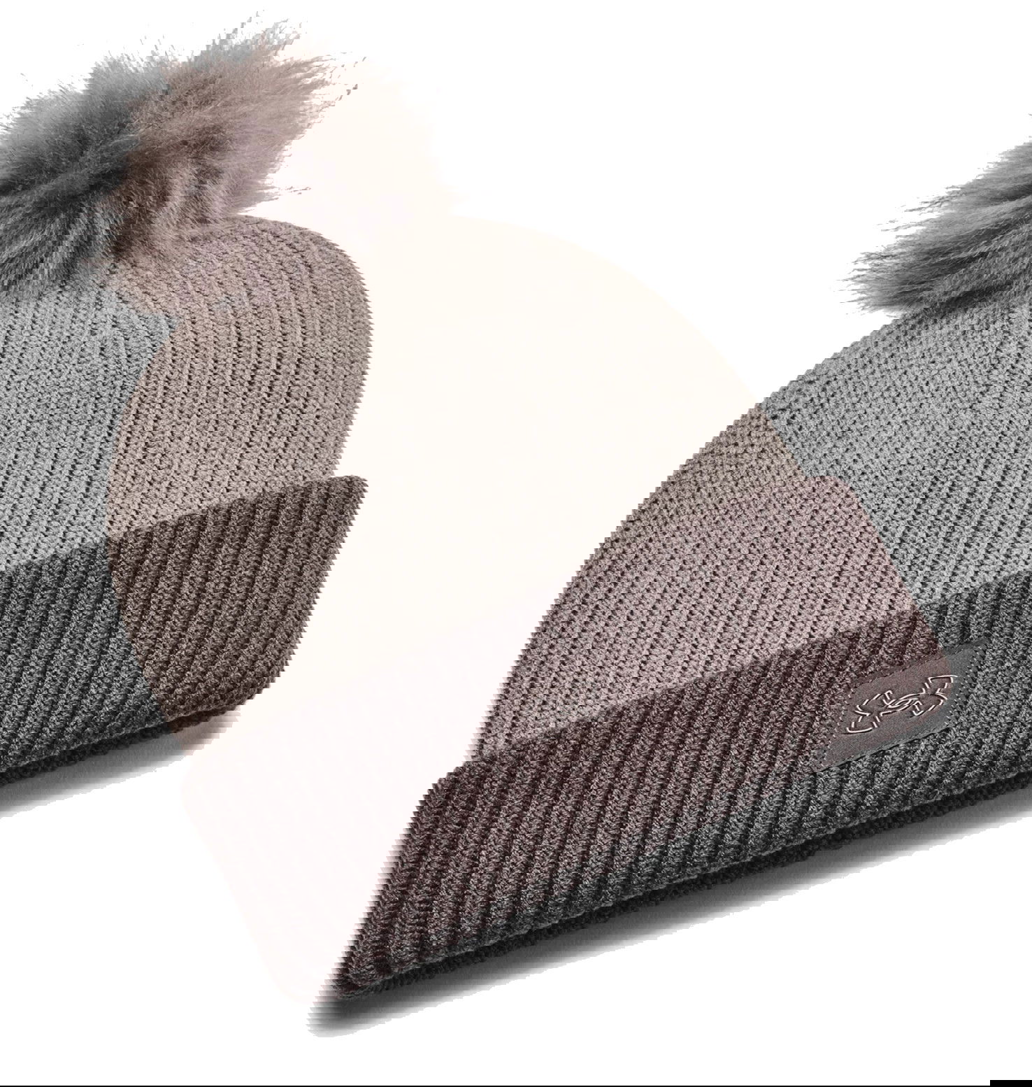 Шапка Under Armour UA Halftime Ribbed Pom Бежово | 1373098-294, 0
