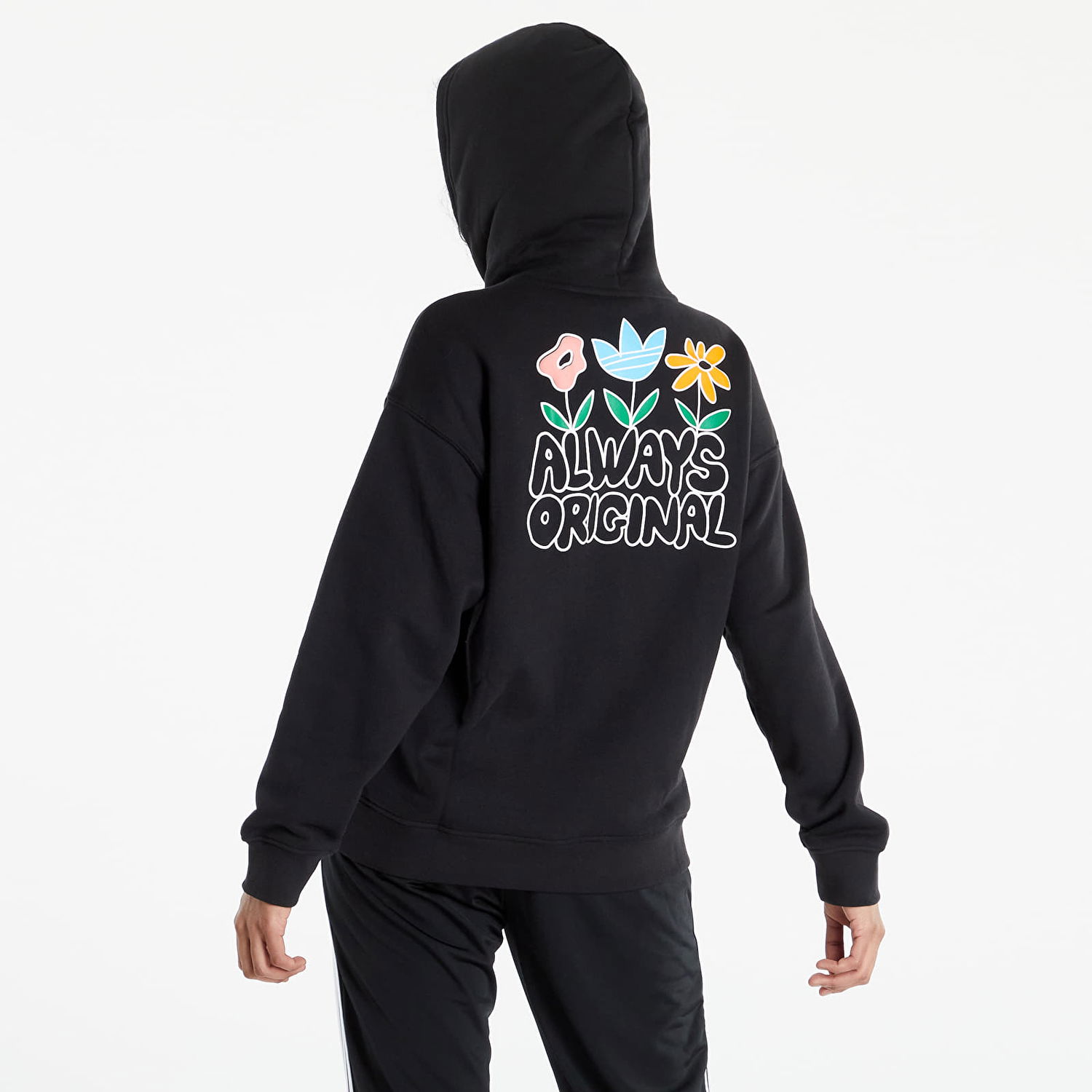 Суитчър adidas Originals Graphic Hoodie Черно | HF2000, 1