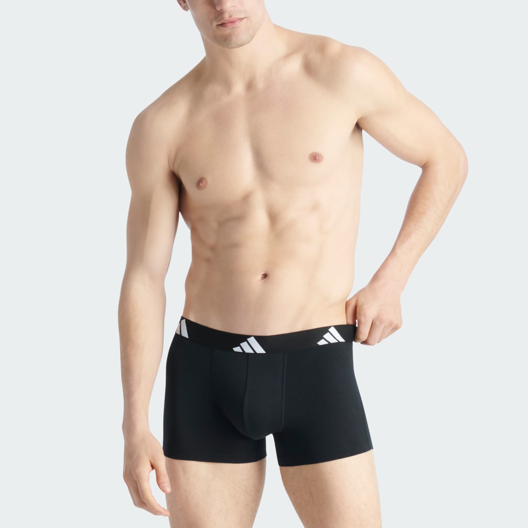 Боксерки adidas Performance Active Flex Cotton Boxer Briefs, 3-Pack undefined | JK3944, 0