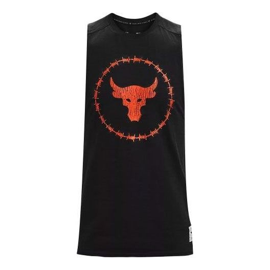 Потник Under Armour Project Rock Cotton Graphic Tank Черно | 1361623-001