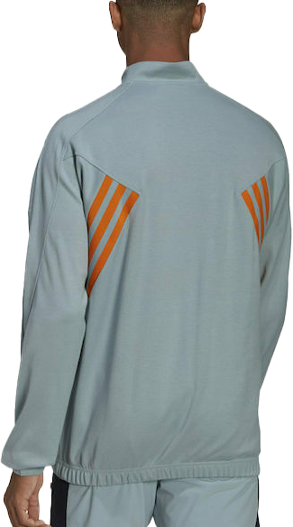 Суитчър adidas Performance Sportswear TRVL 1/4 Zip Hoodie Зелено | ha2342, 1