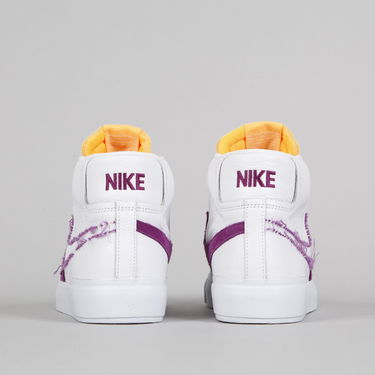 Кецове и обувки Nike SB Zoom Blazer Mid Edge SB "White Viotech" Бяло | DA2189-100, 2