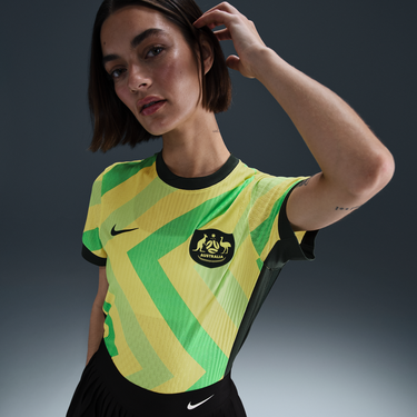 Фланелка Nike Australia Match 2025 Dri-FIT ADV Authentic Home Football Jersey Жълто | FQ8856-710, 0