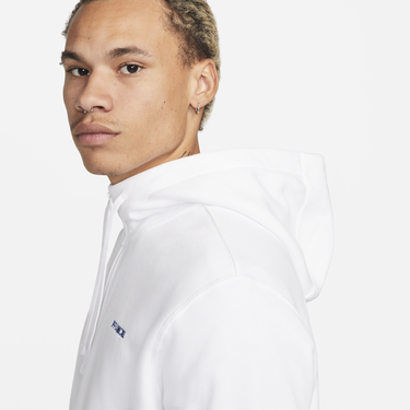 Суитчър Nike FFF Club Fleece Full-Zip Hoodie Бяло | DH4958-100, 3