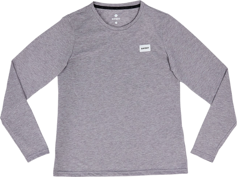 Тениска Saysky Saysky Clean Motion Long Sleeve T-Shirt Сиво | nwrls51c6007