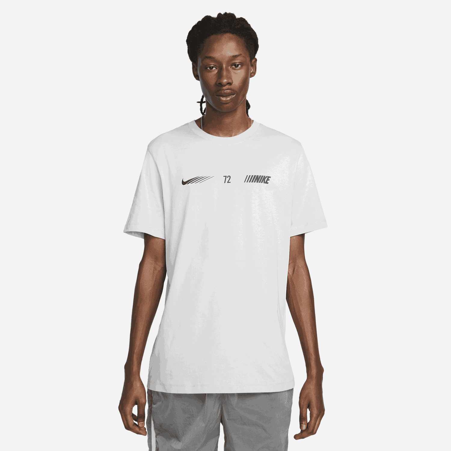 Тениска Nike Sportswear Standard Issue Tee Бяло | FN4898-012, 0