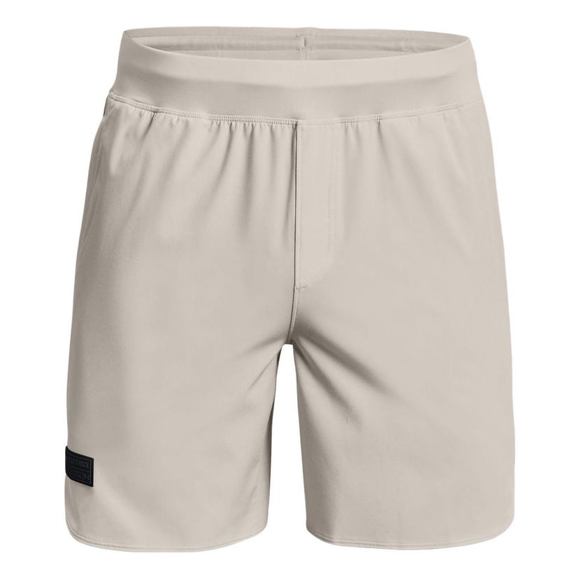 Къси панталони Under Armour Project Rock Unstoppable Training Shorts Бежово | 1377812-289