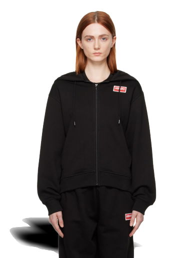 Суитчър KENZO Paris Full Zip Черно | FD62SW0894MF